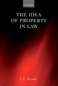 Enlarge image Cover: The Idea of Property in Law - Oxford University Press