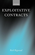 Cover: Exploitative Contracts - Oxford University Press