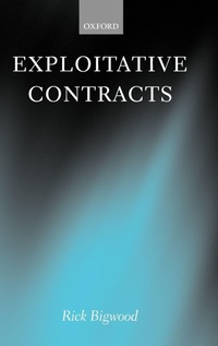 Enlarge image Cover: Exploitative Contracts - Oxford University Press
