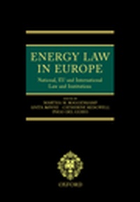 Bild: Energy Law in Europe - Oxford University Press