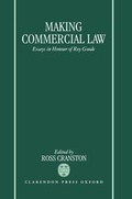 Cover: Making Commercial Law - Oxford University Press