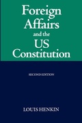 Cover: Foreign Affairs and the United States Constitution - Clarendon Press