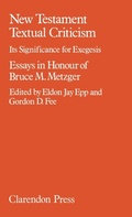 Cover: New Testament Textual Criticism - Oxford University Press