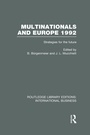 Cover: Multinationals and Europe 1992 (RLE International Business) - Routledge