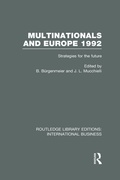Cover: Multinationals and Europe 1992 (RLE International Business) - Routledge
