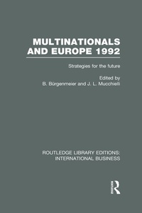 Enlarge image Cover: Multinationals and Europe 1992 (RLE International Business) - Routledge