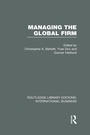 Cover: Managing the Global Firm (RLE International Business) - Routledge