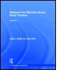 Cover: Research for Effective Social Work Practice - Routledge