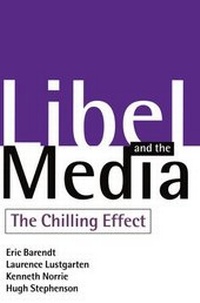 Enlarge image Cover: Libel and the Media - Clarendon Press