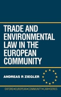 Bild: Trade and Environment Law in the European Community - Clarendon Press