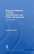 Cover: Research Methods in Public Administration and Public Management - Routledge