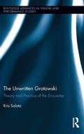 Cover: The Unwritten Grotowski - Routledge