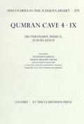 Cover: Discoveries in the Judaean Desert: Volume XIV. Qumran Cave 4: IX - Oxford University Press