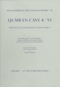 Cover: Discoveries in the Judaean Desert: Volume XI. Qumran Cave 4: VI - Oxford University Press