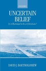 Cover: Uncertain Belief - Oxford University Press