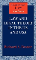 Cover: Law and Legal Theory in England and America - Clarendon Press