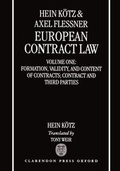 Cover: European Contract Law - Clarendon Press