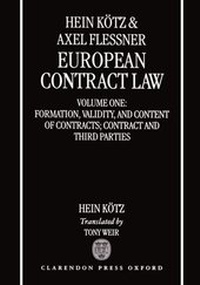 Abbildung von: European Contract Law - Clarendon Press