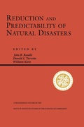 Cover: Reduction And Predictability Of Natural Disasters - Westview Press Inc