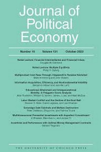 Abbildung von: Journal of Political Economy - University of Chicago Press