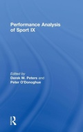 Cover: Performance Analysis of Sport IX - Routledge