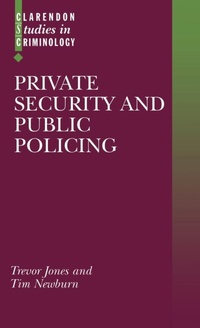 Abbildung von: Private Security and Public Policing - Clarendon Press