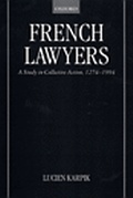 Cover: French Lawyers - Clarendon Press