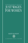 Cover: Just Wages for Women - Oxford University Press