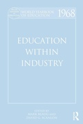 Cover: World Yearbook of Education 1968 - Routledge