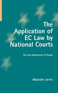 Cover: The Application of EC Law by National Courts - Oxford University Press