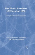 Cover: World Yearbook of Education 1968 - Routledge