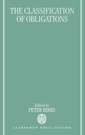 Bild: The Classification of Obligations - Oxford University Press