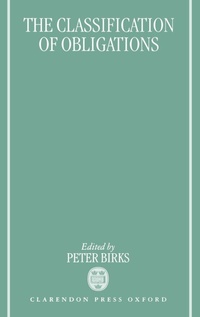 Abbildung von: The Classification of Obligations - Oxford University Press