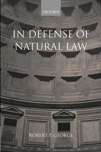 Enlarge image Cover: In Defense of Natural Law - Oxford University Press