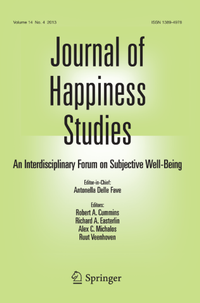 Bild vergrößern Bild: Journal of Happiness Studies - Springer