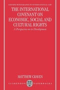 Cover: The International Covenant on Economic, Social and Cultural Rights - Clarendon Press