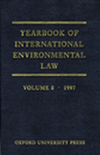 Bild: Yearbook of International Environmental Law: Vol. 8 - Oxford University Press