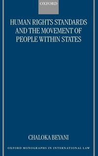Enlarge image Cover: Human Rights Standards and the Free Movement of People Within States - Oxford University Press