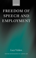 Cover: Freedom of Speech and Employment - Oxford University Press