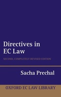 Cover: Directives in EC Law - Oxford University Press