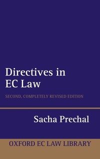 Enlarge image Cover: Directives in EC Law - Oxford University Press