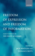 Cover: Freedom of Expression and Freedom of Information - Oxford University Press