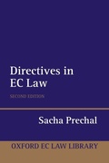 Cover: Directives in EC Law - Oxford University Press