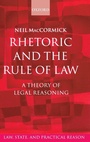 Cover: Rhetoric and The Rule of Law - Oxford University Press