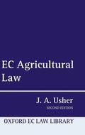Bild: EC Agricultural Law - Oxford University Press
