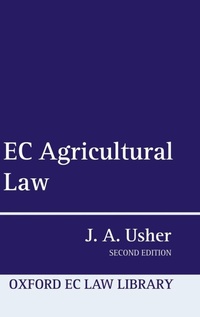 Bild: EC Agricultural Law - Oxford University Press