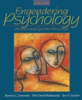 Cover: Engendering Psychology - Psychology Press