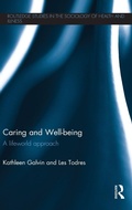 Cover: Caring and Well-being - Routledge