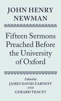 Cover: John Henry Newman: Fifteen Sermons Preached Before the University of Oxford - Oxford University Press