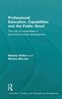 Bild: Professional Education, Capabilities and the Public Good - Routledge